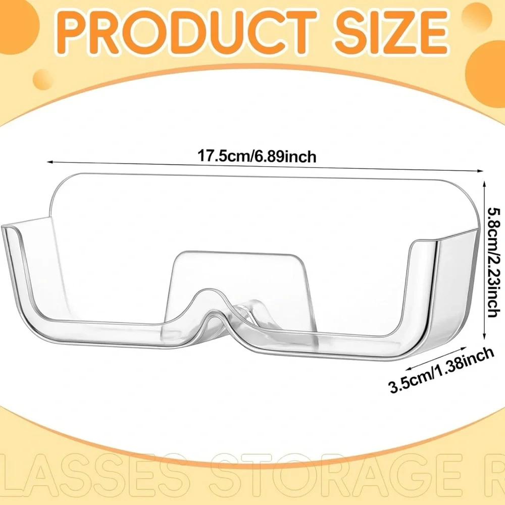 Clear Plastic Glasses Holders – Set of 24